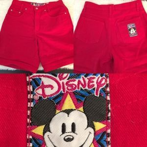 Rare Vintage Disney by Jou Jou High Waist Shorts